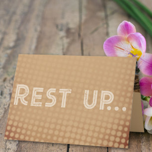 Ich kann nicht warten, bis du anfangen kannst, Dir Karte