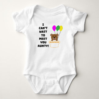 ICH KANN NICHT WARTEN, DASS ICH IHNEN BABY-ANKÜNDI BABY STRAMPLER