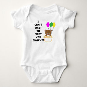 ICH KANN NICHT WARTEN, DASS ICH IHNEN BABYANKÜNDI BABY STRAMPLER