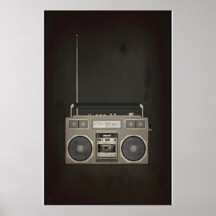 Ich kann ohne mein Radio nicht leben Inspiriert Or Poster