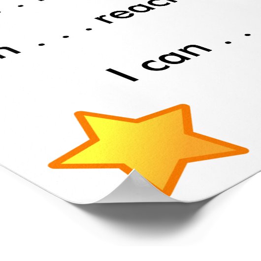 Ich kann... poster (Ecke)