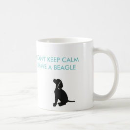 Ich kann Ruhe nicht behalten, die ich eine Kaffeetasse
