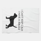 "Ich kann Ruhe nicht behalten, die ich Küchentuch (Horizontal)