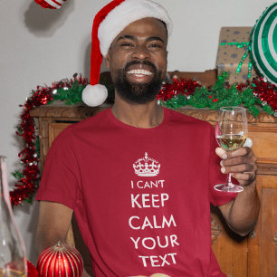 Ich kann Ruhe und Ihren Text nicht behalten T-Shirt