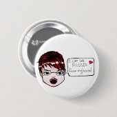 Ich kann Russland sehen… Knopf! Button (Vorne & Hinten)