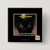 Ich kann schizophren sein button (Vorderseite)