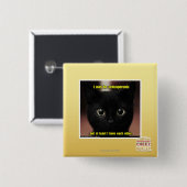 Ich kann schizophren sein button (Vorne & Hinten)