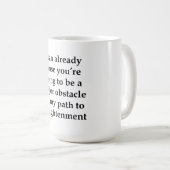 Ich kann schon Sinn Kaffeetasse (VorderseiteRechts)