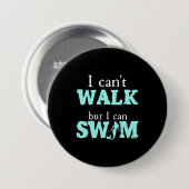 Ich kann schwimmen button (Vorne & Hinten)
