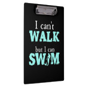 Ich kann schwimmen klemmbrett (Rechts)