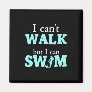 Ich kann schwimmen magnet
