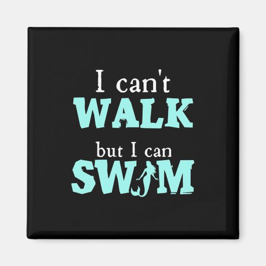 Ich kann schwimmen magnet (Vorne)