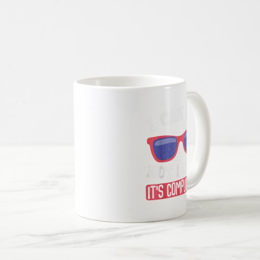 Ich kann sehen, aber ich kann es nicht kompliziert kaffeetasse (VorderseiteRechts)