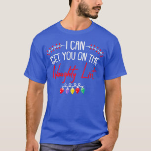 Ich kann Sie auf der lustigen Liste Weihnachts-lus T-Shirt