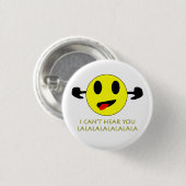 ich kann Sie, Ohren nicht hören verstopfter Knopf Button (Vorne & Hinten)