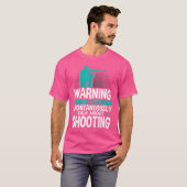 Ich kann spontan über Schießen sprechen T-Shirt (Vorne ganz)
