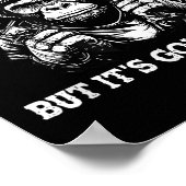 Ich kann Stud reparieren, aber es ist eine Hürde Poster (Ecke)