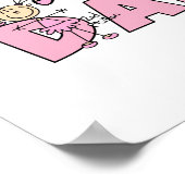 Ich kann T - Shirt und Geschenke tanzen Poster (Ecke)