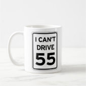 Ich kann Tasse des Kaffee-nicht fahren 55 (Links)