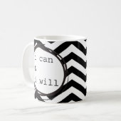 Ich kann u. werde es tun ich kaffeetasse (Vorderseite Links)