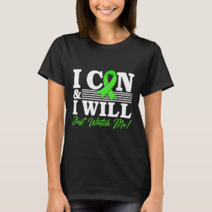 Ich kann und ich werde Lymphom Krebs besiegen Kreb T-Shirt
