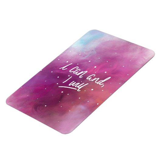 Ich kann und ich werde magnet (Linke Seite)