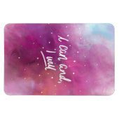 Ich kann und ich werde magnet (Horizontal)