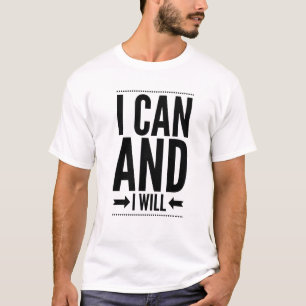 ICH KANN UND ICH WERDE T - Shirt