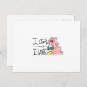Ich kann und ich will postkarte (Vorne/Hinten)