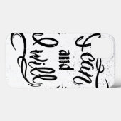Ich kann und werde Case-Mate iPhone hülle (Rückseite (Horizontal))