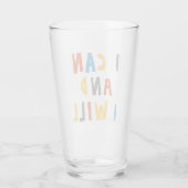 Ich kann und werde glas (Rückseite)