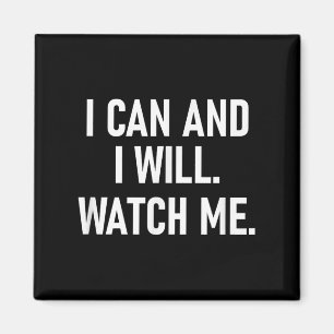 Ich kann und werde mich beobachten, Inspirierend,  Magnet