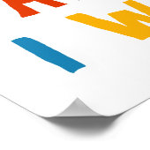 Ich kann und werde poster (Ecke)