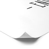 Ich kann und will - inspirierendes Poster (Ecke)