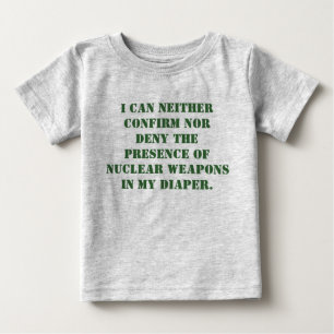 Ich kann weder die Anwesenheit von bestätigen noc Baby T-shirt
