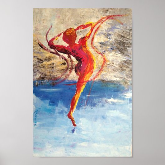 "Ich kann, wenn ich Woll zu" Poster (Vorne)