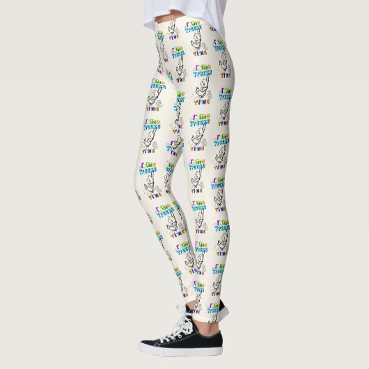 Ich kann Zeit einfrieren Leggings (Links)