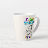 Ich kann Zeit einfrieren Milchtasse (Rechte Ecke)