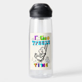 Ich kann Zeit einfrieren Trinkflasche (Rückseite)