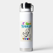 Ich kann Zeit einfrieren Trinkflasche (Hinten)