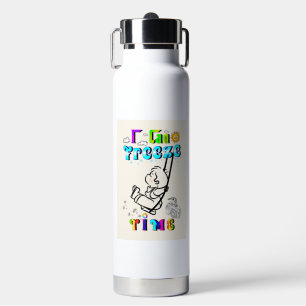 Ich kann Zeit einfrieren Trinkflasche