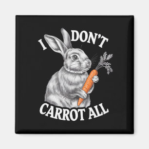 Ich Karotte Nicht Alles Lustige Osterhase Kaninche Magnet
