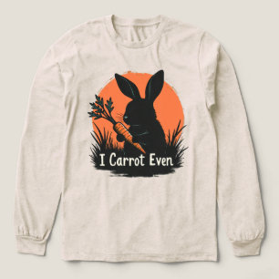 Ich Karotte Sogar Lustiger Hase Kaninchen Gemüse W Tri-Blend Shirt