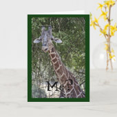 Ich? Karte (Gelbe Blume)