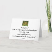 "Ich Karte mag Ihrer Art" (Rückseite)