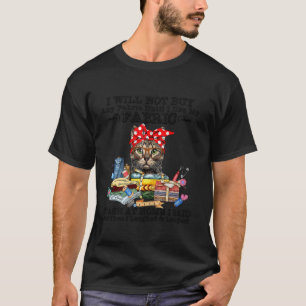 Ich kaufe keine Niedlichen Katzenquilting T-Shirt