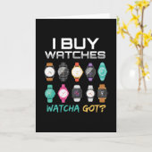 Ich kaufe Uhren Got Uhren Karte (Gelbe Blume)