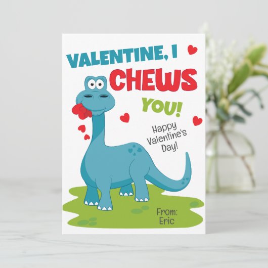 Ich kaut dir den Valentinstag Einladung (Stehend Vorderseite)