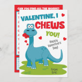 Ich kaut dir den Valentinstag Einladung (Vorne/Hinten)