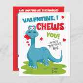 Ich kecke dir Valentinstag-Karte (Vorne/Hinten)